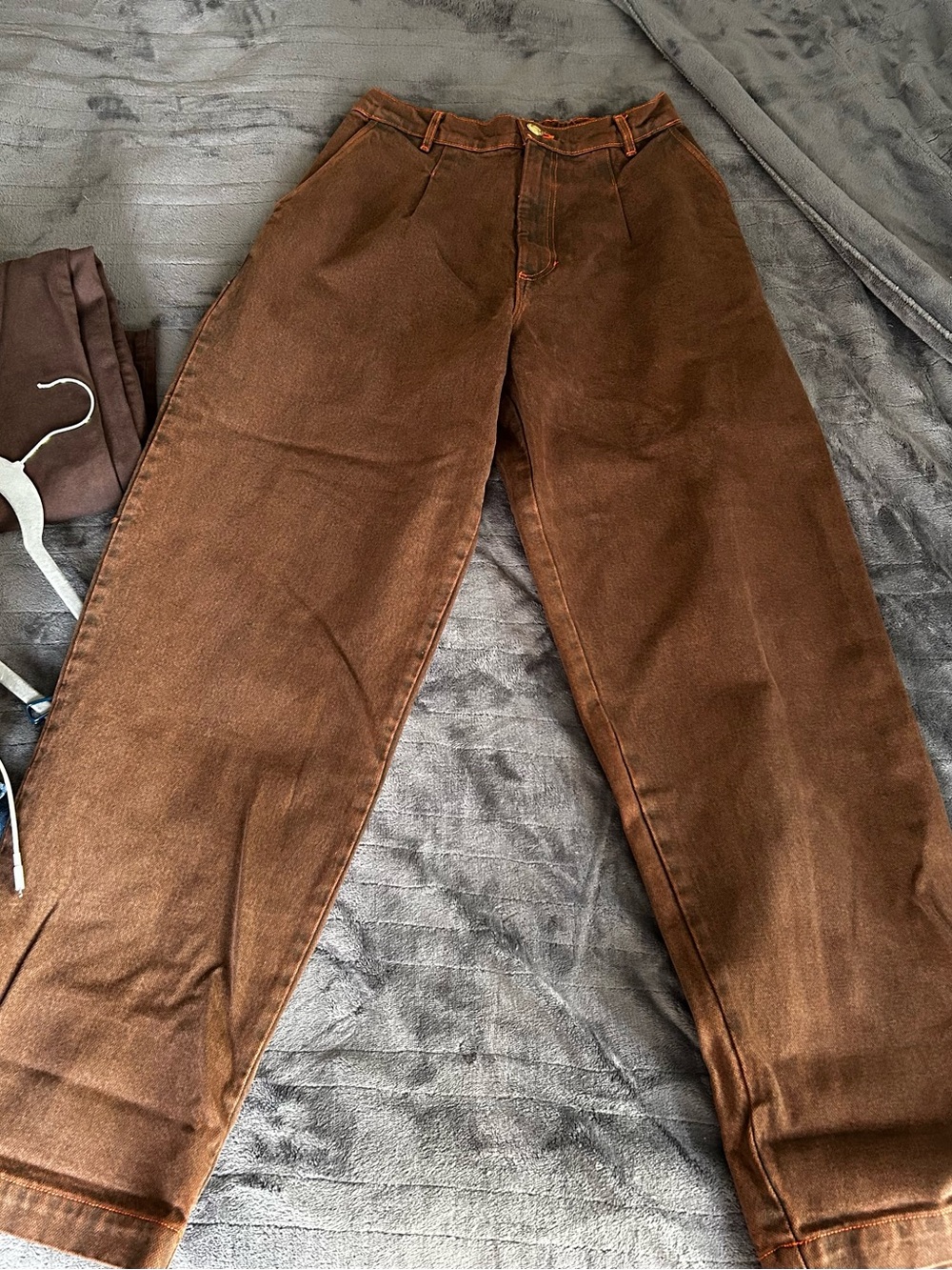 Big Bud Press Overdyed Denim Trousers